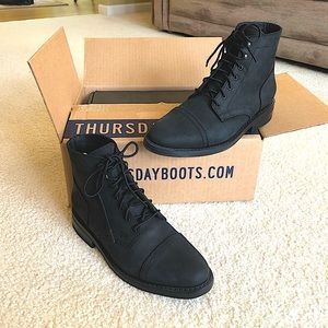 Black Matte Captain Thursday Boots